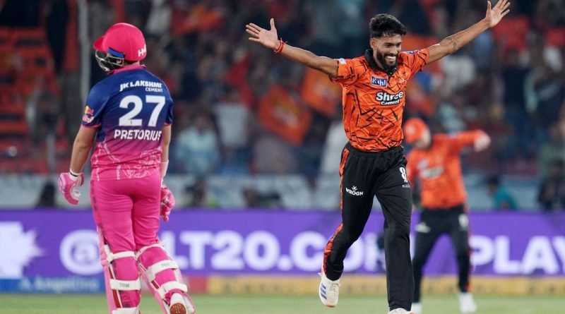 Breaking News: પ્રફુલ હિંગે સામે રાજસ્થાનની બ્રેક ફેલ, હૈદરાબાદની જીત સાથે મજબૂત વાપસી