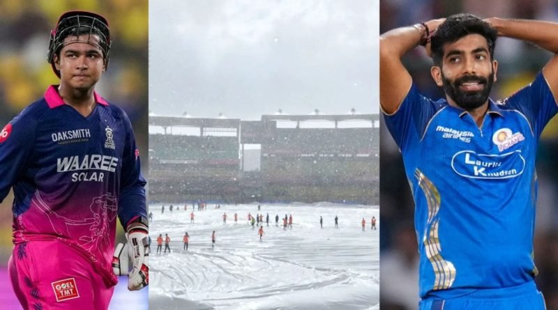 Breaking News: વરસાદ નહીં, પણ આ કારણે RR vs MI મેચ થશે રદ ? હવામાન વિભાગની મોટી આગાહી