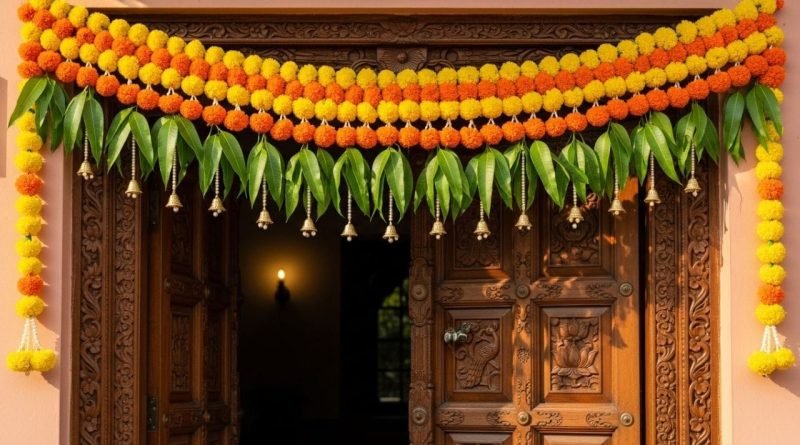 મુખ્ય દરવાજા પર લટકાવેલું તોરણ કેટલા દિવસમાં બદલવું જોઈએ? આટલું જાણી લેજો નહીં તો લાગશે વાસ્તુ દોષ