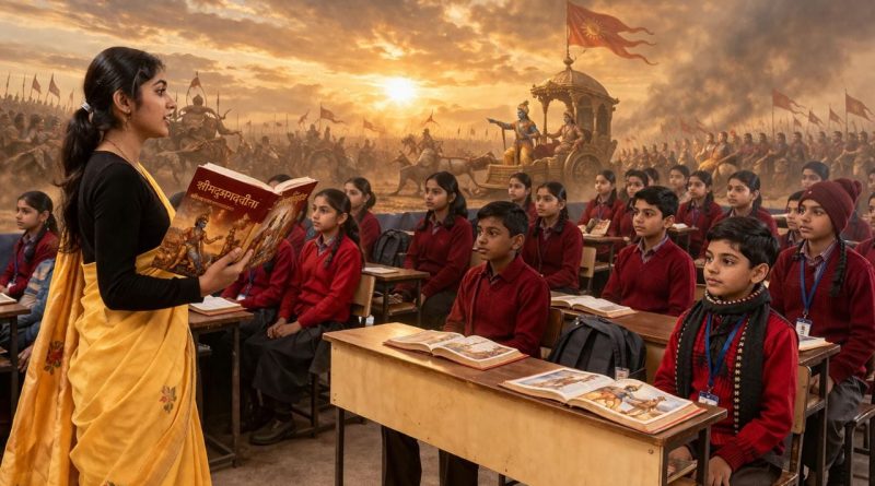 Viral Teacher : જ્યારે વર્ગખંડ બન્યો કુરુક્ષેત્રનું મેદાન, શિક્ષકની અનોખી ભણાવવાની રીત વાયરલ, જુઓ Video