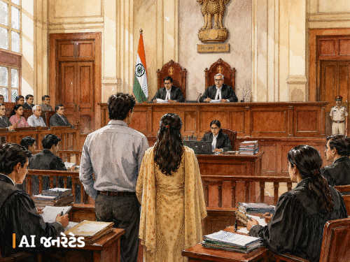 ‘શાંતિથી ₹15,000 આપતા રહો, ખુશ રહો’:સુપ્રીમ કોર્ટે પત્નીથી 16 વર્ષથી અલગ રહેલા પતિને છૂટાછેડા આપવાનો ઇનકાર કર્યો