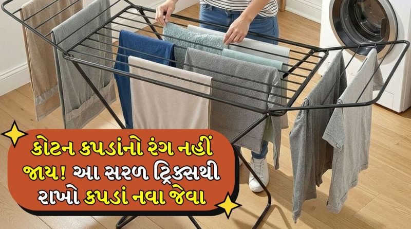 Cotton Clothes Washing: કોટન કપડાંનો રંગ નહીં જાય, આ રીતે કપડાં ધોઈ લો, આ ટ્રિક્સને ધ્યાનમાં રાખો