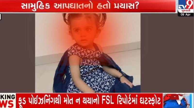 Breaking News: અમદાવાદ માસૂમ બાળકીઓના મોતનું રહસ્ય ઘેરાયું: FSL રિપોર્ટમાં ફૂડ પોઈઝનિંગની થિયરી નકારાઈ, ક્રાઈમ બ્રાન્ચને તપાસ સોંપાઈ