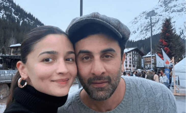 રણબીર-આલિયાનો બર્ફીલા પહાડો પર રોમાન્સ:સ્કીઈંગ અને ચાની ચુસ્કી સાથે ચોથી એનિવર્સરી સેલિબ્રેટ કરી, દીકરી રાહા સાથેના ક્યુટ ફોટો શેર કર્યાં