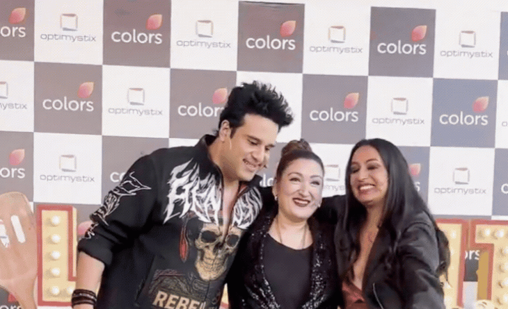 ’14 વર્ષનો વનવાસ પૂરો થયો’:સુનીતા આહુજાએ ભાણેજ કૃષ્ણા અને વહુ કાશ્મીરાને ગળે લગાવ્યા, કહ્યું- ‘હવે ધમાલ મચાવીશું’