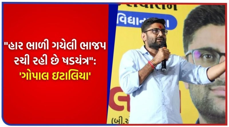 6 વર્ષ જૂના કેસમાં ગોપાલ ઇટાલિયાને અત્યારે વોરંટ કેમ ? AAP ના ધારાસભ્યએ આની પાછળ ગણાવ્યું ભાજપનું ‘ગંદું રાજકારણ’