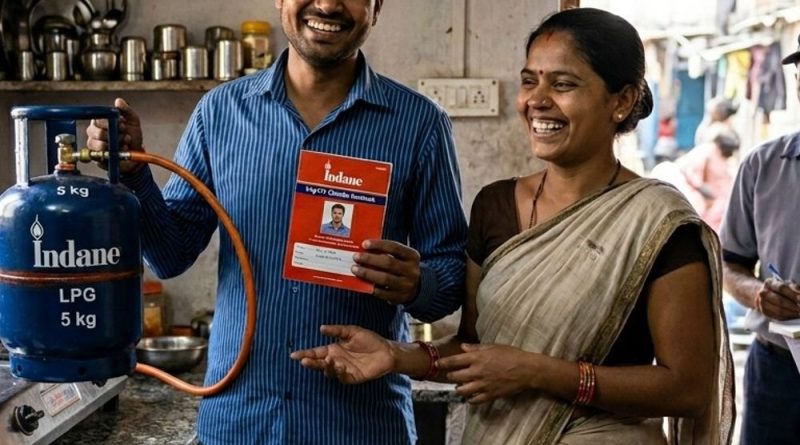 એડ્રેસ પ્રૂફ વગર 5 કિલોનો ગેસ સિલિન્ડર મળશે:આધાર કાર્ડ બતાવીને સિલિન્ડર ખરીદી શકાશે, વિદ્યાર્થીઓ અને પ્રવાસી મજૂરોને રાહત