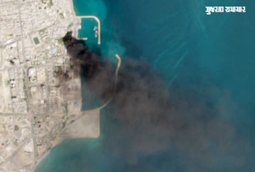 VIDEO: હોર્મુઝમાં ઈરાનના ‘ટોલ બુથ’ પર અમેરિકાનો હુમલો! જુઓ સેટેલાઈટ ફૂટેજમાં તારાજીના દૃશ્યો