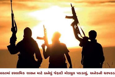 ભારતમાં ઇસ્લામિક શાસન માટે બનેલું જેહાદી મોડયુલ પકડાયું, અનેકની ધરપકડ