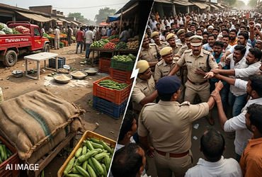 પાર્કિંગ વિવાદમાં ડ્રાઈવરનું  માથું ધડથી અલગ કરી નાખ્યું, ગુસ્સામાં ટોળાએ હત્યારાને રહેંસી નાખ્યો