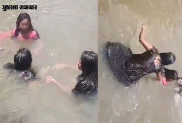 VIDEO: સેલ્ફીના ચક્કરમાં મસ્તી ભારે પડી, કેમેરા સામે 3 કિશોરીઓનું ઝરણામાં ડૂબી જતાં મોત