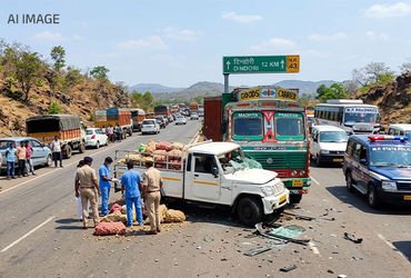 ડિંડોરીમાં મધરાત્રે સર્જાયું મોતનું તાંડવ: ટ્રકે ગામડે જતાં 6 શ્રમિકોને કચડ્યા, ગામમાં માતમ છવાયું