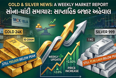સોનું-ચાંદી મોંઘું થયું છતાં રોકાણની તક: ચાંદી હાઈ લેવલથી ₹1.96 લાખ, સોનું ₹50,000 સસ્તું!