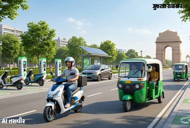 દિલ્હીમાં પેટ્રોલવાળી સ્કૂટી-બાઈકના વેચાણ પર પ્રતિબંધ, EV વાહનો માટે સરકારની મોટી જાહેરાત