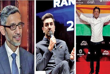 ટાઈમ 100ની યાદીમાં સુંદર પિચાઈ અને રણબીર કપૂરને સ્થાન મળ્યું