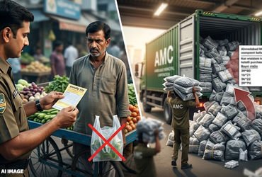 એક તરફ કંપનીઓને દંડ ફટકારતું AMC હવે ખુદ 6.90 લાખ નંગ પ્લાસ્ટિકની થેલી ખરીદશે