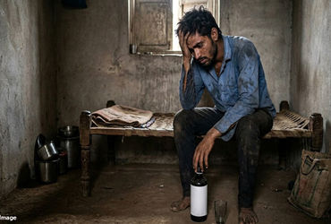 ધ્રોળ તાલુકાના લૈયારા ગામમાં એક વાડી માલિકે પોતાના શ્રમિકને પૂરતો ભાગ નહીં આપતાં શ્રમિકનો ઝેરી દવા પી લઇ આપઘાતનો પ્રયાસ