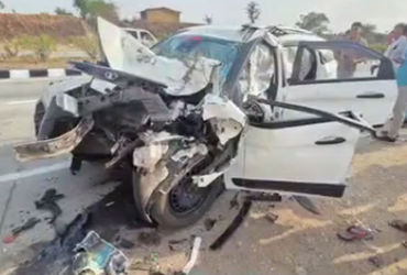 પાવાગઢથી પરત ફરતા પરિવારને ભીટોડી હાઈવે પર નડ્યો અકસ્માત, ત્રણ બાળકોના મોત, 9 લોકોને ઈજા