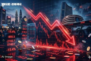 શેરબજારમાં ફરી કડાકો! સેન્સેક્સ 400થી વધુ પોઈન્ટ તૂટ્યો, નિફ્ટી 24,000ની નીચે સરક્યો