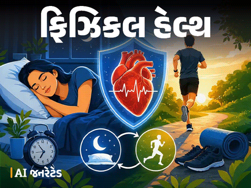 ઊંઘનો ‘ઓવરટાઇમ’ હાર્ટ માટે વરદાન!:11 મિનિટ વધુ સૂવો, 5 મિનિટ કસરત વધારો અને હાર્ટ એટેકથી બચો; લેટેસ્ટ રિસર્ચનો ખુલાસો, જાણો સ્વસ્થ હૃદય માટેનો ગોલ્ડન રૂલ