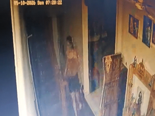 એક્ટ્રેસ ટ્વિશાના મોત પહેલાંનો VIDEO:હત્યા કે આત્મહત્યા? છત પર જતી દેખાઈ, 3 લોકો બોડી નીચે લાવ્યા; ઘટના બાદથી પતિ ફરાર એક્ટ્રેસ ટ્વિશાના મોત પહેલાંનો VIDEO:હત્યા કે આત્મહત્યા? છત પર જતી દેખાઈ, 3 લોકો બોડી નીચે લાવ્યા; ઘટના બાદથી પતિ ફરાર
