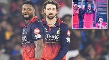 VIDEO : IPLમાં વિવાદ, MI સામે જીત બાદ RCB સ્ટાર ટિમ ડેવિડનો અશ્લીલ ઈશારો?