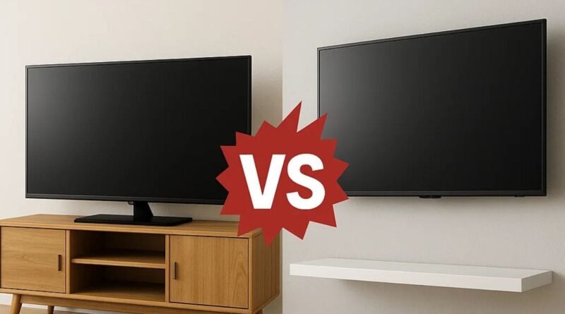TV Installation: સ્માર્ટ TVને દિવાલ પર લગાવવું સુરક્ષિત છે કે પછી ટેબલ પર રાખવું? જાણો ક્યાં લગાવવું બેસ્ટ