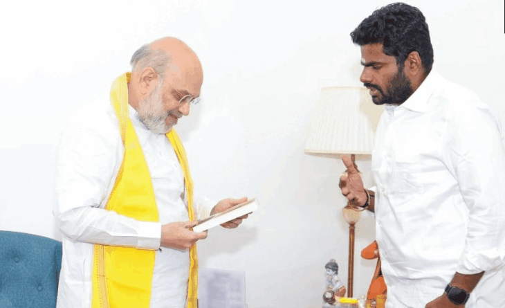 અન્નામલાઈ દિલ્હીમાં ગૃહમંત્રી અમિત શાહને મળ્યા:દાવો- BJPમાંથી સન્માનજનક વિદાય ઇચ્છે છે, 7 જૂને નિર્ણય લેશે