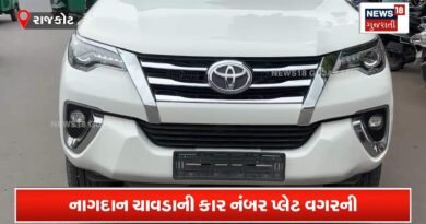 ઓ નેતાજી… ગાડી તો નંબર પ્લેટ વગરની છે!