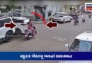 બ્રેકના બદલે લીવર લગાવી દીધું! રાજકોટમાં સ્કૂટર દુકાનમાં ઘૂસ્યું