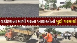 વડોદરામાં ખાડા રાજ… જ્યારે કાઉન્સિલરના માતા-પિતા ખાડામાં પટકાયા ત્યારે જ તંત્ર જાગ્યું – જુઓ Video