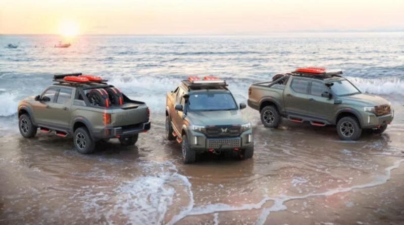 Mahindra Scorpio N Pickup: ડેબ્યૂ પહેલા મહીન્દ્રાએ આપ ઝલક, Toyota Hilux ને આપશે ટક્કર! Mahindra Scorpio N Pickup: ડેબ્યૂ પહેલા મહીન્દ્રાએ આપ ઝલક, Toyota Hilux ને આપશે ટક્કર!