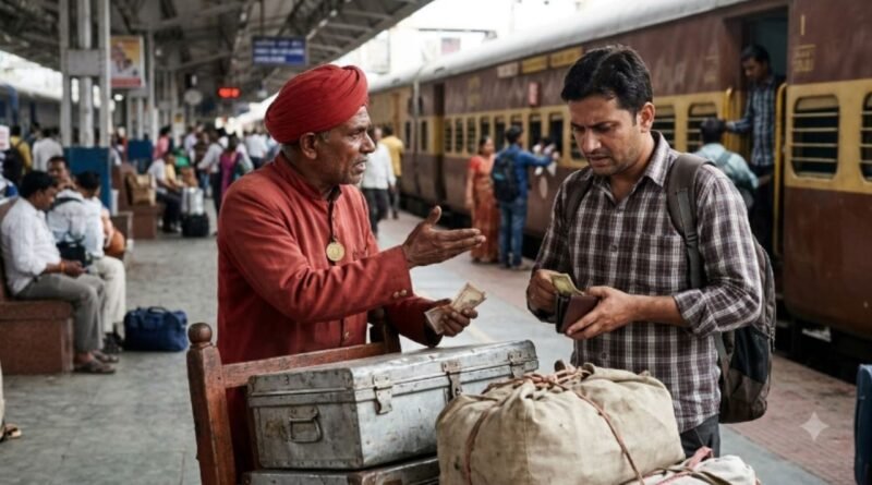 નિર્ધારિત રકમ કરતાં વધુ પૈસા વસૂલતા રેલવેના 13 કુલીઓને ઘરભેગા કર્યા, જાણો કુલી સામે કેવી રીતે કરવી ફરિયાદ?