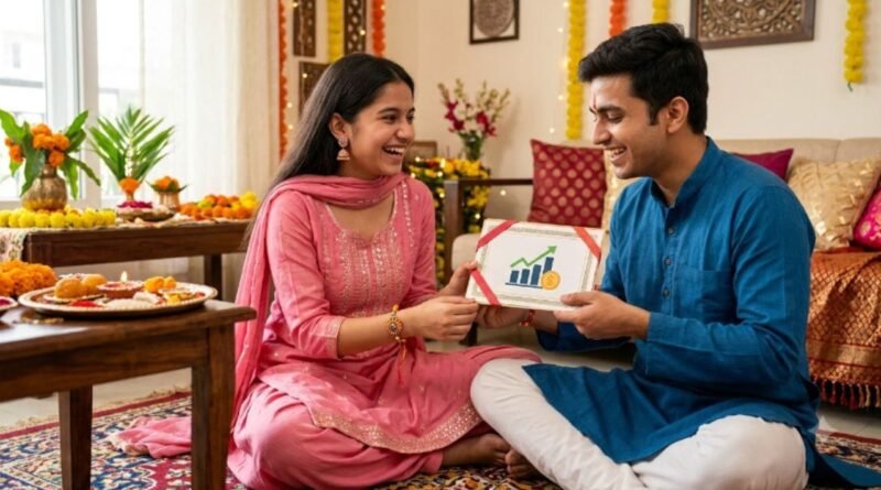 રક્ષાબંધન પર રોકડને બદલે બહેનને આપો આ 4 ફાઇનાન્સિયલ ગિફ્ટ્સ, ભવિષ્યમાં બનશે લાખોનું ફંડ ! રક્ષાબંધન પર રોકડને બદલે બહેનને આપો આ 4 ફાઇનાન્સિયલ ગિફ્ટ્સ, ભવિષ્યમાં બનશે લાખોનું ફંડ !