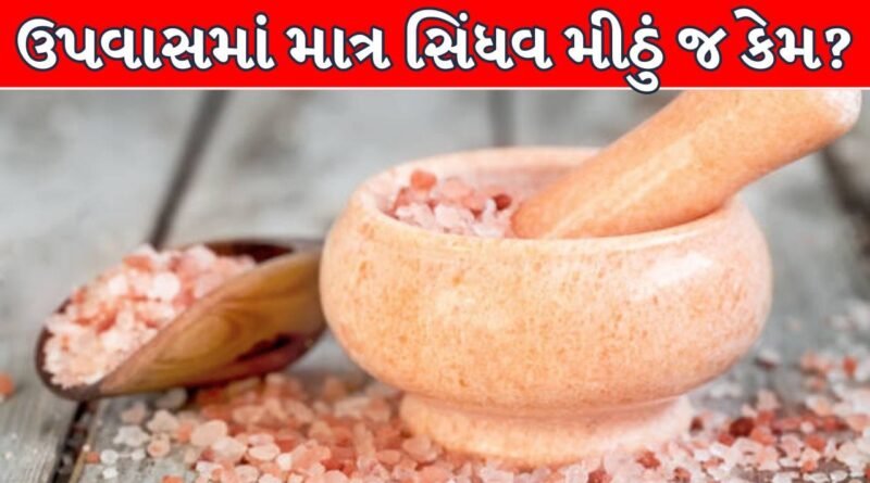 ઉપવાસ દરમિયાન ફરાળી ભોજનમાં સિંધવ મીઠું જ કેમ ઉમેરવામાં આવે છે, જાણો તેનું શું છે ધાર્મિક કારણ ?