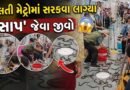 Trending Video: મેટ્રોમાં ચારેય બાજુ સાપ જેવા જીવો, અચાનક ફ્લોર પર સરકવા લાગ્યા આ ખતરનાક જંતુઓ