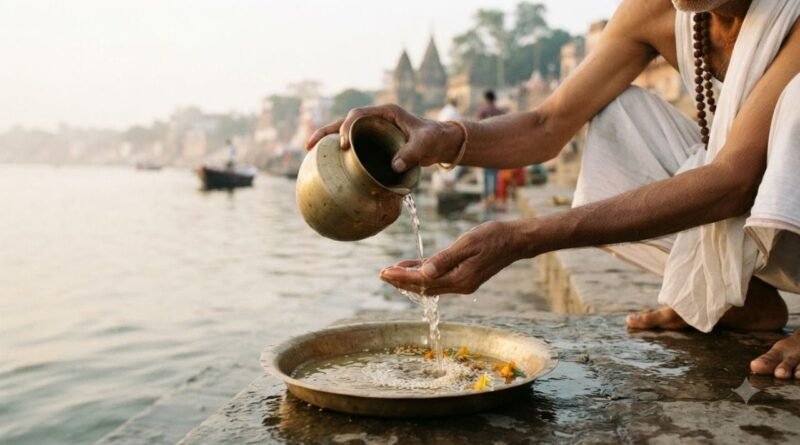 પિતૃઓને જળ ચઢાવતી વખતે મોઢું કઈ દિશામાં રાખવું? જાણો તર્પણની સાચી રીત પિતૃઓને જળ ચઢાવતી વખતે મોઢું કઈ દિશામાં રાખવું? જાણો તર્પણની સાચી રીત