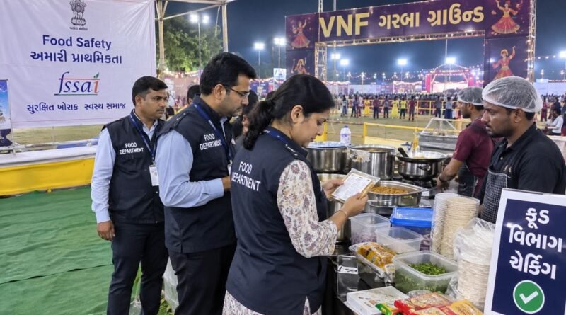 Breaking News : વડોદરાના VNF ગરબા ગ્રાઉન્ડ ખાતે ફૂડ વિભાગનું ચેકિંગ, 10થી 12 કિલો પાપડીનો લોટ મળી આવ્યો Breaking News : વડોદરાના VNF ગરબા ગ્રાઉન્ડ ખાતે ફૂડ વિભાગનું ચેકિંગ, 10થી 12 કિલો પાપડીનો લોટ મળી આવ્યો