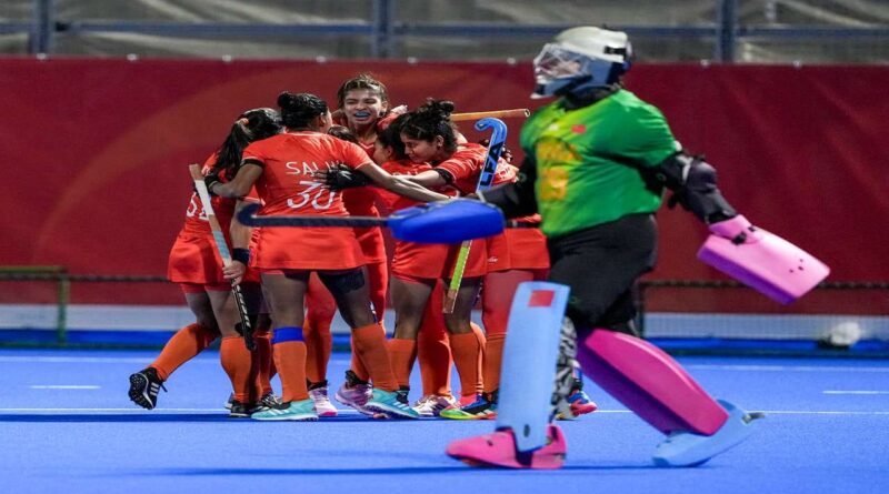 Breaking News Asian Games 2026 : 44 વર્ષ બાદ ભારતીય મહિલા હોકી ટીમે જીત્યો ગોલ્ડ, 2028ના ઓલિમ્પિક્સની ટિકિટ કરાવી ફાઈનલ Breaking News Asian Games 2026 : 44 વર્ષ બાદ ભારતીય મહિલા હોકી ટીમે જીત્યો ગોલ્ડ, 2028ના ઓલિમ્પિક્સની ટિકિટ કરાવી ફાઈનલ