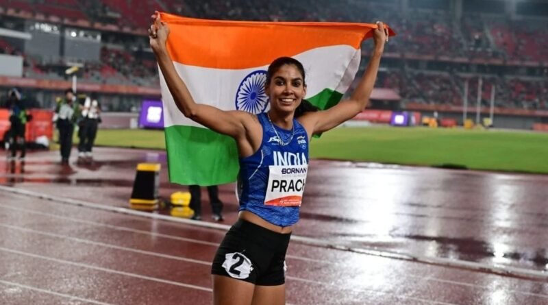 Breaking News: Asian Games 2026માં ગોલ્ડ મેડલ જીત્યા બાદ પ્રાચી ચૌધરીની ખાસ ઈચ્છા, હવે DSP બનવાની રાહ Breaking News: Asian Games 2026માં ગોલ્ડ મેડલ જીત્યા બાદ પ્રાચી ચૌધરીની ખાસ ઈચ્છા, હવે DSP બનવાની રાહ