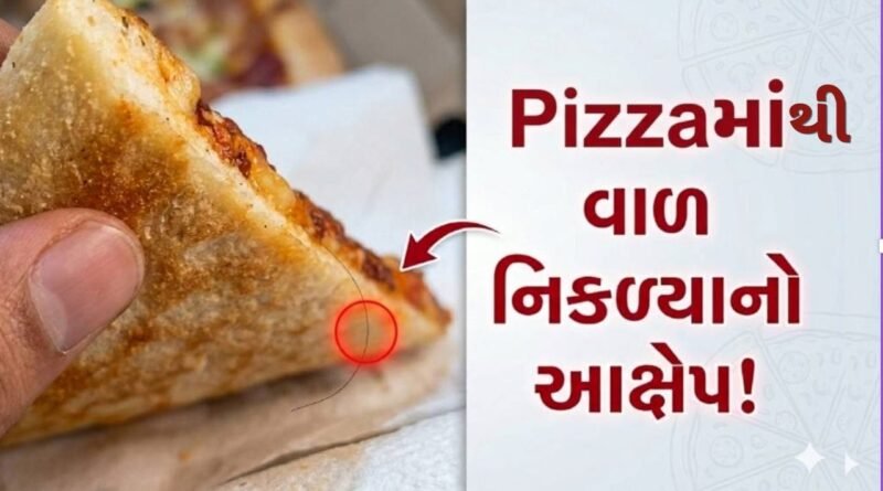 Breaking News : પિઝામાંથી નીકળ્યો વાળ! આણંદના Pizza Hutમાં ગ્રાહકનો કડવો અનુભવ, વીડિયો બનાવી શેર કર્યો