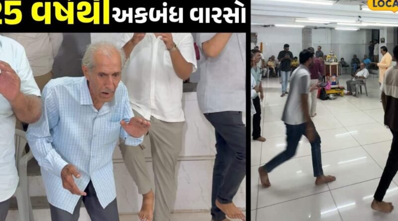 રાજકોટની 125 વર્ષ જૂની ખત્રીવાડ ગરબી, અહીં કેમ માત્ર પુરુષો જ રમે છે ગરબા?